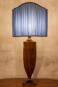 Ventola cannelli arricciato. Lunghezza 45cm.