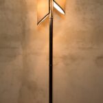 Ventole, lavorazione rigida con doppia gobba in cotone a contrasto. Altezza 45 cm.